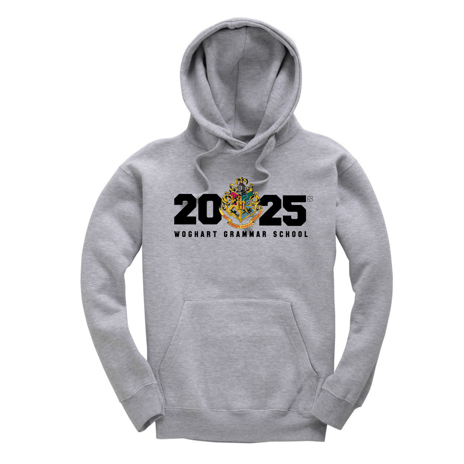 Woghart School Leavers Hoodie - Luxury Heavyweight - Grey - Stash Shop - Stash Shop