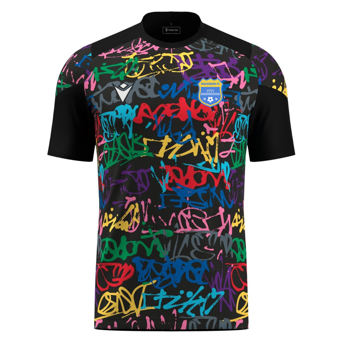 Macosquin FC - Graffiti Poly Tee