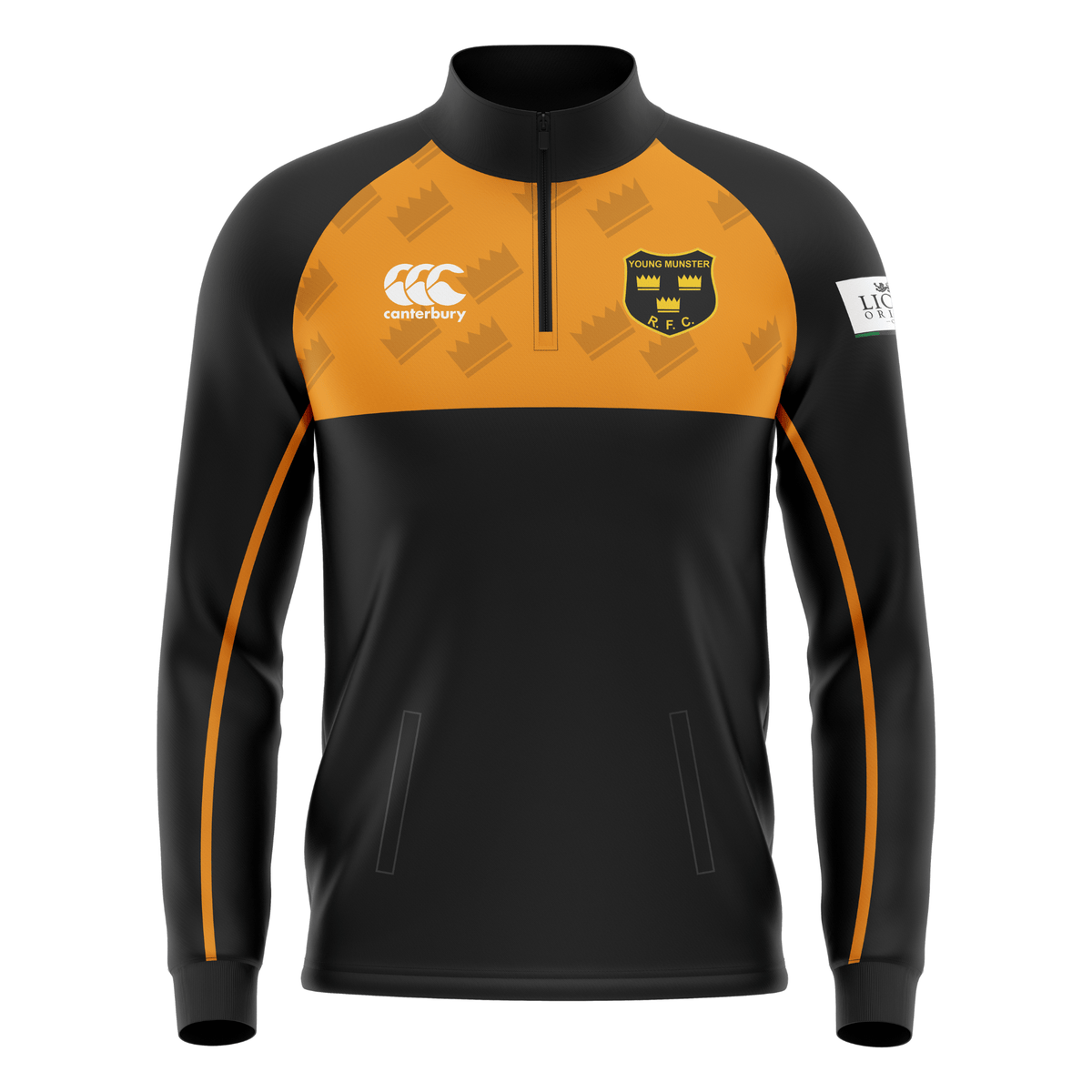 Young Munster RFC - Lions Origin MTO 1/4 Zip - Canterbury - Stash Shop