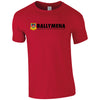Ballymena Rugby Club - Junior Cotton Logo Tee Red