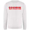 Coleraine Ladies Junior White Crew Neck Sweatshirt