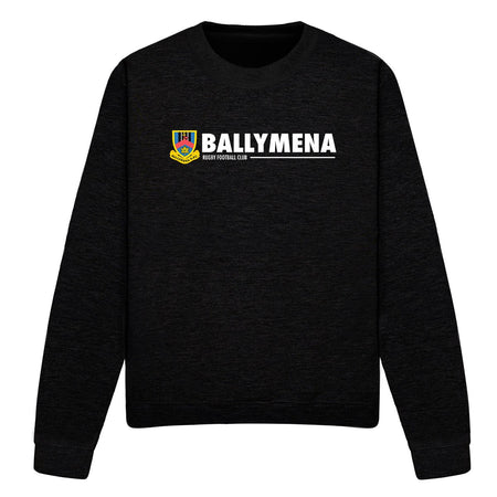 Ballymena Rugby Club - Black Logo Sweatshirt - Stash Inc. - Stash Shop
