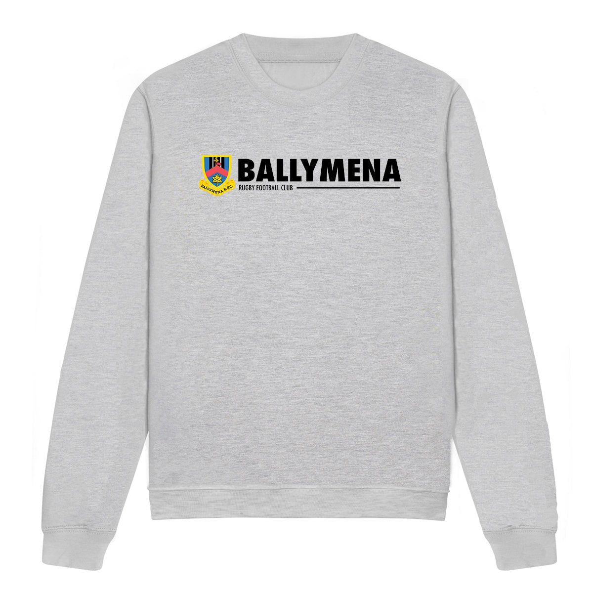 Ballymena Rugby Club - Grey Logo Sweatshirt - Stash Inc. - Stash Shop