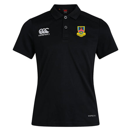 Ballymena Rugby Club - Ladies Club Dry Polo - Black - Canterbury - Stash Shop
