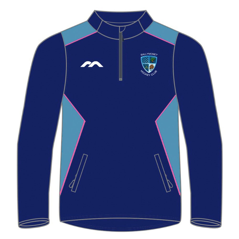 Ballymoney Hockey Club - MTO Junior 1/4 Zip - Mercian - Stash Shop