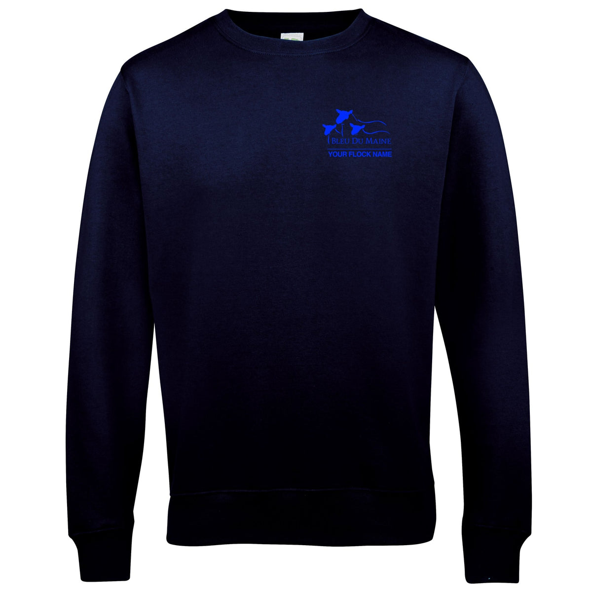 Bleu Du Maine Crew Neck Jumper (Junior & Senior) - Stash Shop - Stash Shop