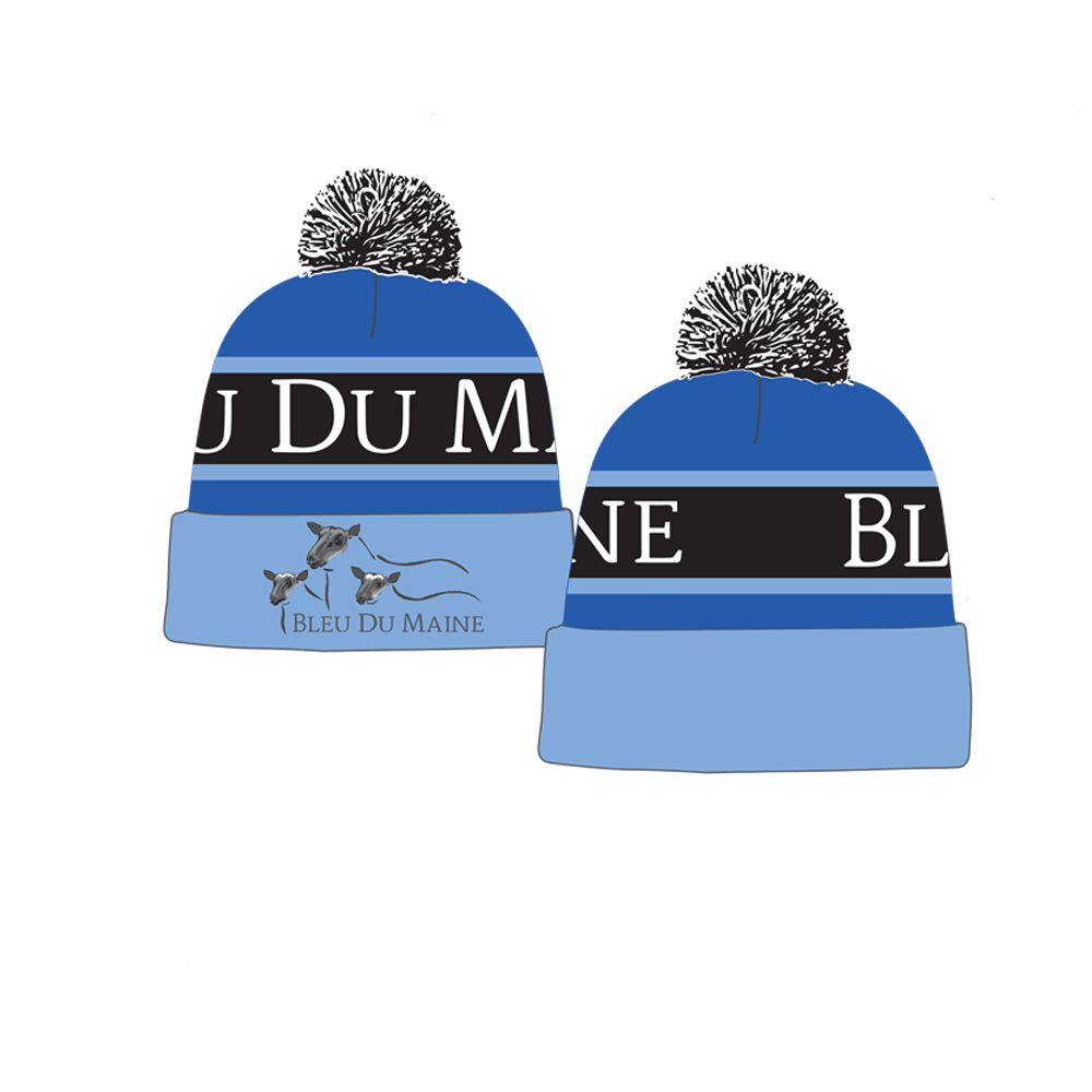 Bleu Du Maine Sheep Bobble Beanie - Stash Shop - Stash Shop
