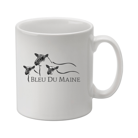 Bleu Du Maine Sheep Society Custom Mug - White - Stash Shop - Stash Shop