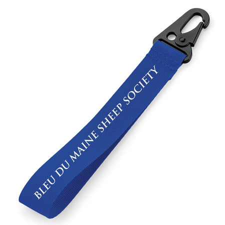Bleu Du Maine Sheep Society Key Clip - Stash Shop - Stash Shop