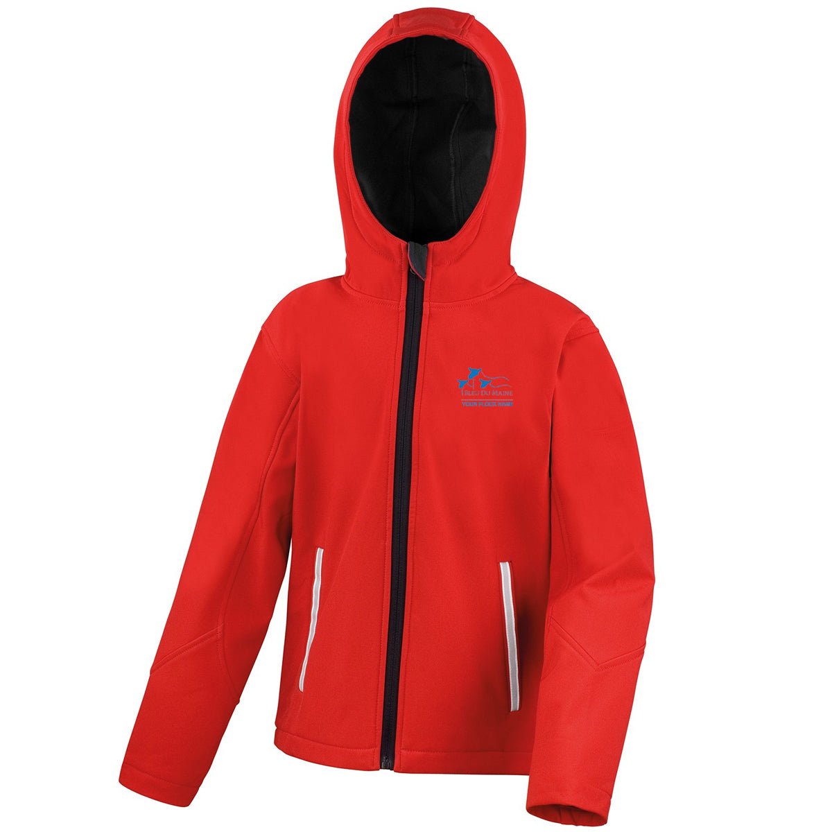Bleu Du Maine Sheep Society Kids Softshell Jacket - Stash Shop - Stash Shop
