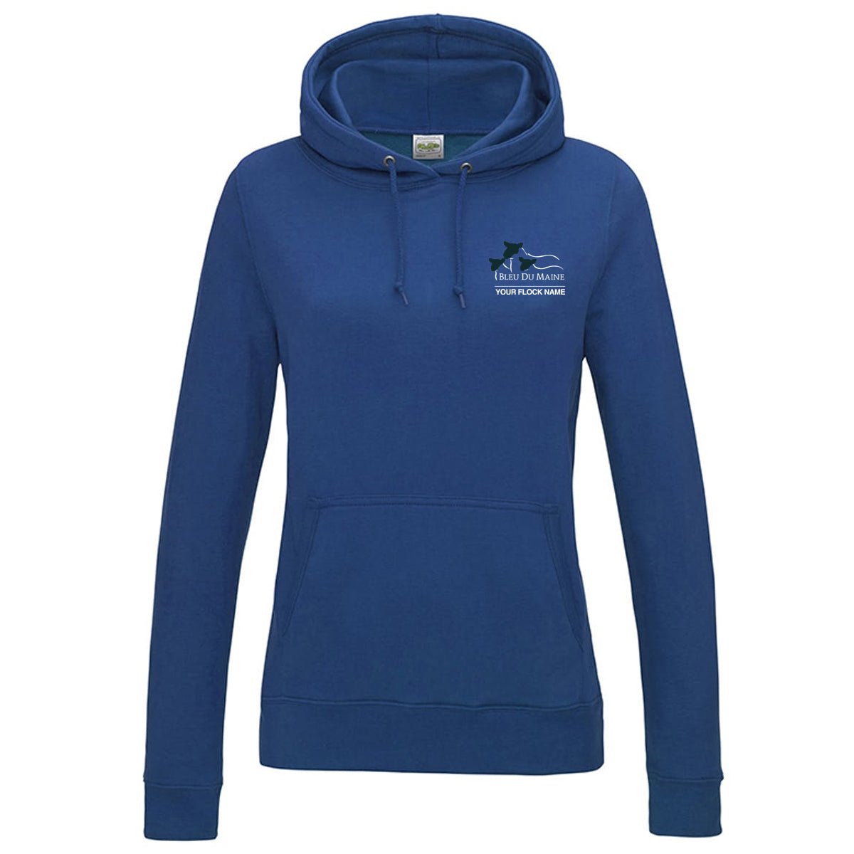 Bleu Du Maine Sheep Society Ladies Hoody - Stash Shop - Stash Shop