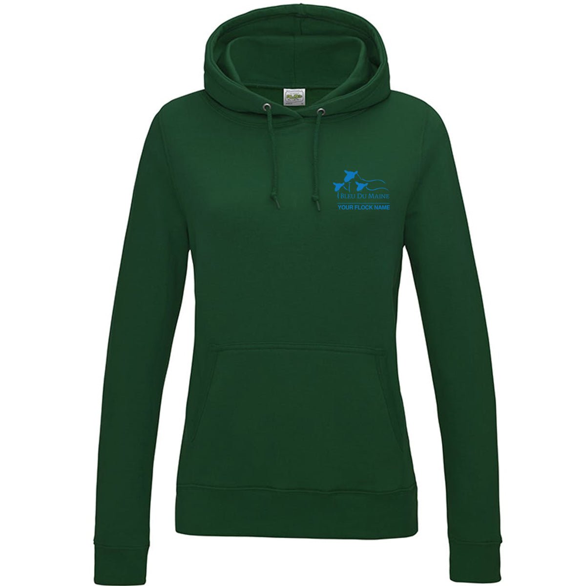 Bleu Du Maine Sheep Society Ladies Hoody - Stash Shop - Stash Shop