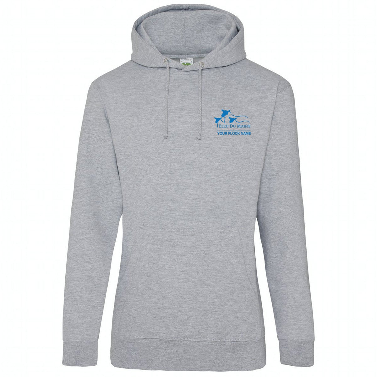 Bleu Du Maine Sheep Society Ladies Hoody - Stash Shop - Stash Shop