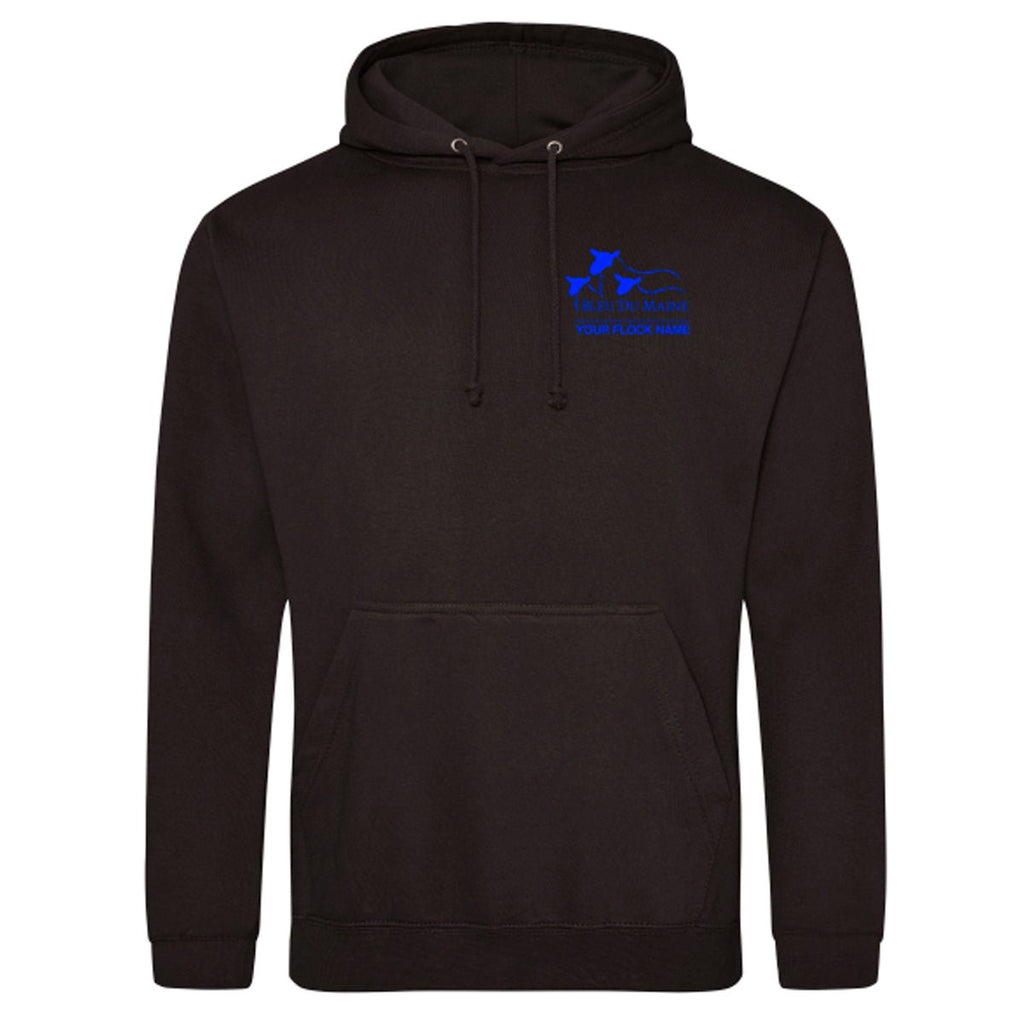 Bleu Du Maine Sheep Society Mens Hoody - Stash Shop - Stash Shop