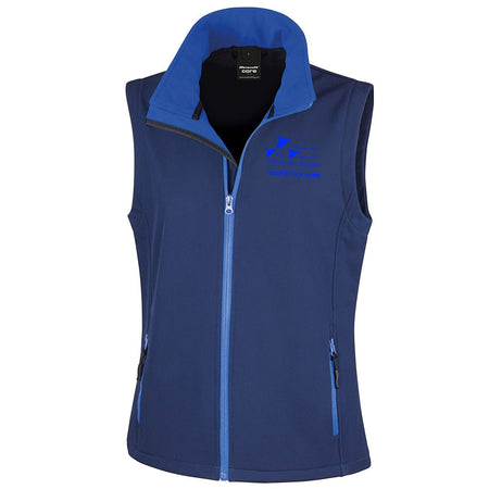 Bleu Du Maine Sheep Society Womens Softshell Gilet - Stash Shop - Stash Shop