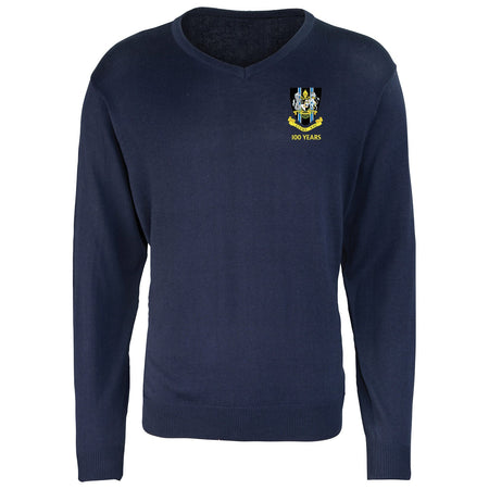 CIYMS Rugby Club - 100 Year V Neck Jumper - Stash Inc. - Stash Shop