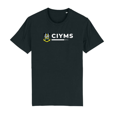 CIYMS Rugby Club - Cotton CIYMS Tee Black - Stash Inc. - Stash Shop