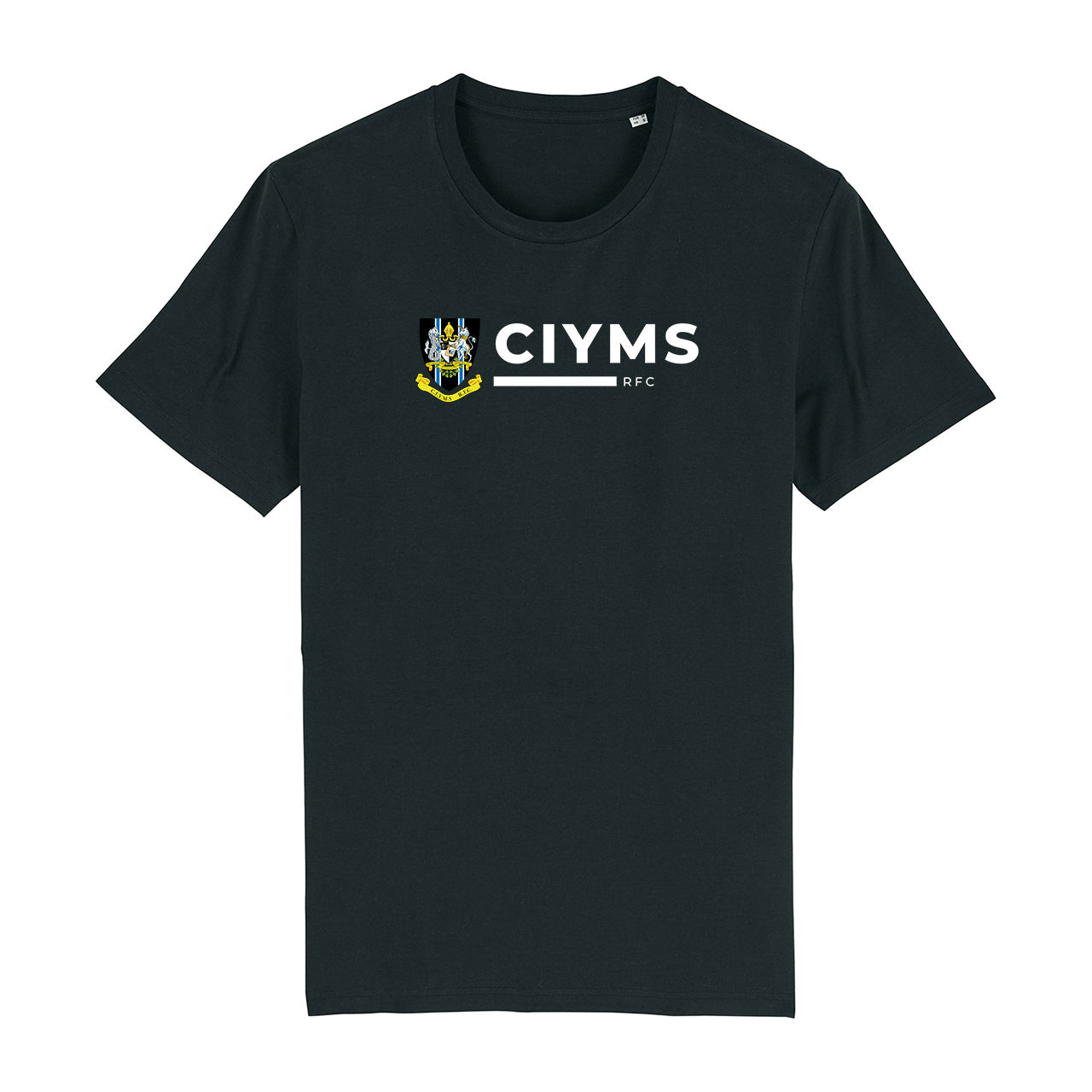CIYMS Rugby Club - Cotton CIYMS Tee Black - Stash Inc. - Stash Shop
