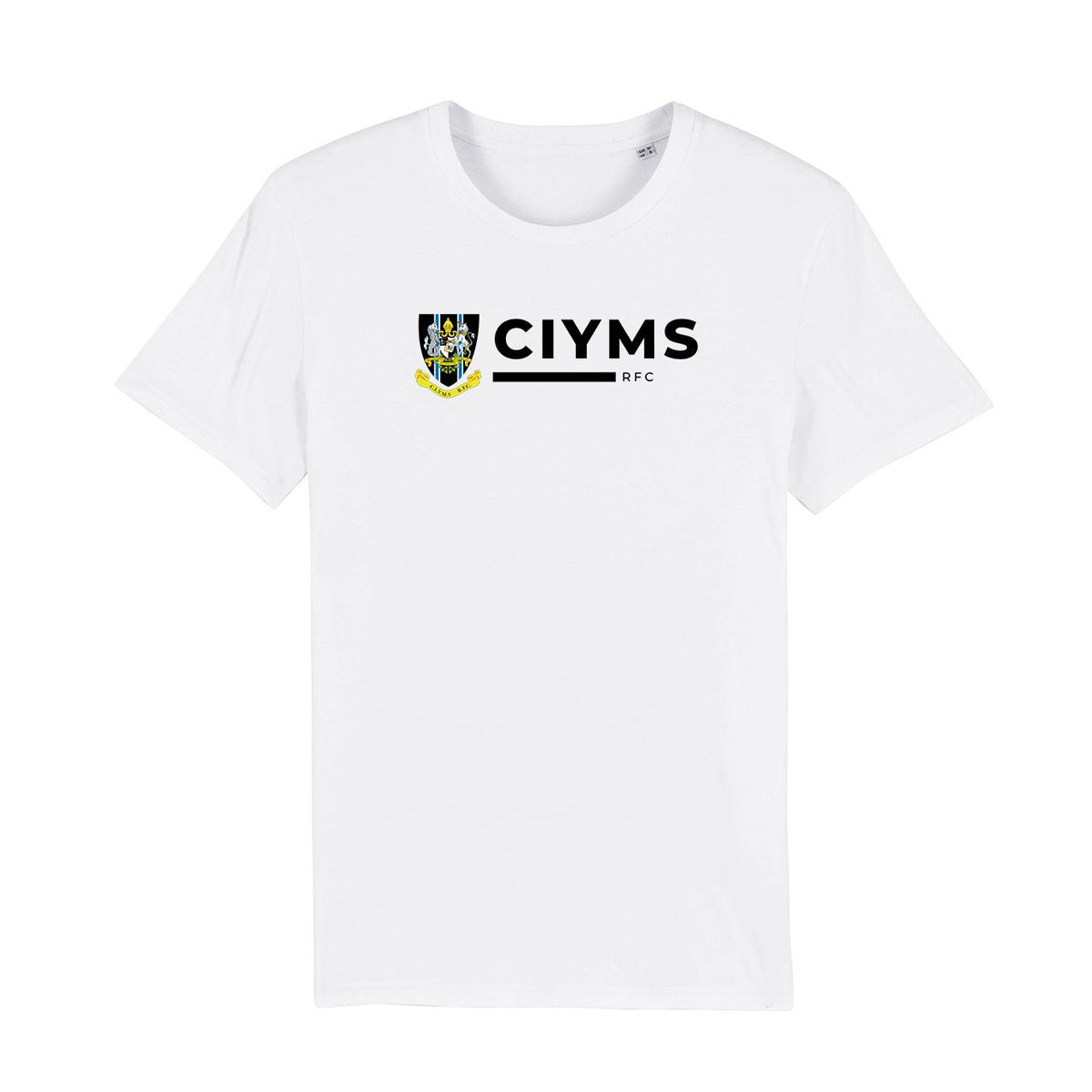 CIYMS Rugby Club - Cotton CIYMS Tee White - Stash Inc. - Stash Shop