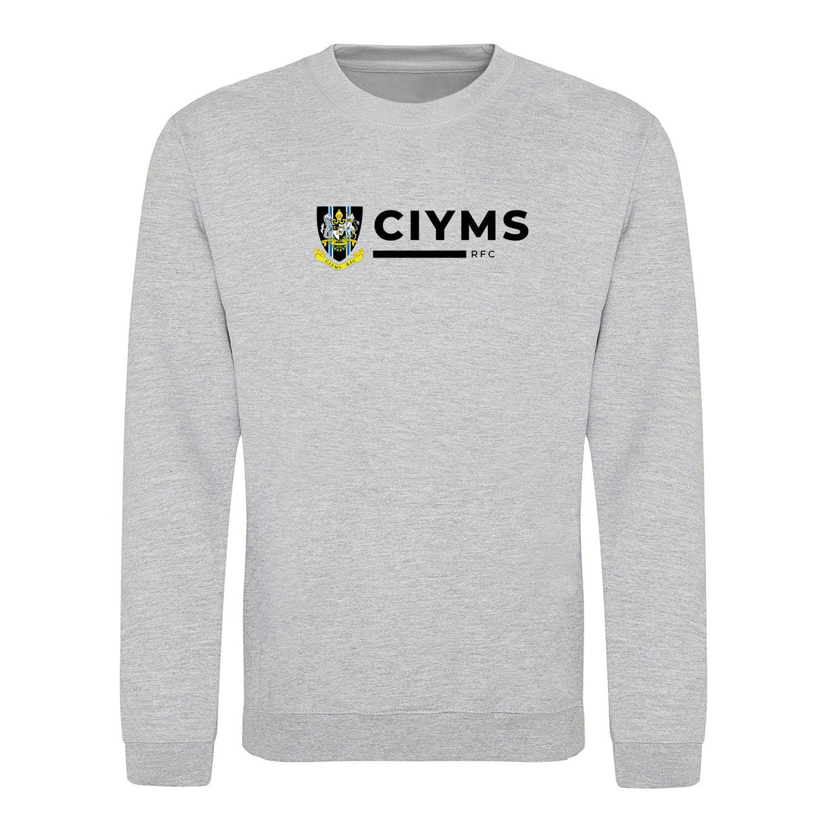 CIYMS Rugby Club - Grey CIYMS Sweatshirt - Stash Inc. - Stash Shop
