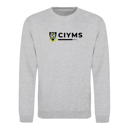 CIYMS Rugby Club - Grey CIYMS Sweatshirt - Stash Inc. - Stash Shop