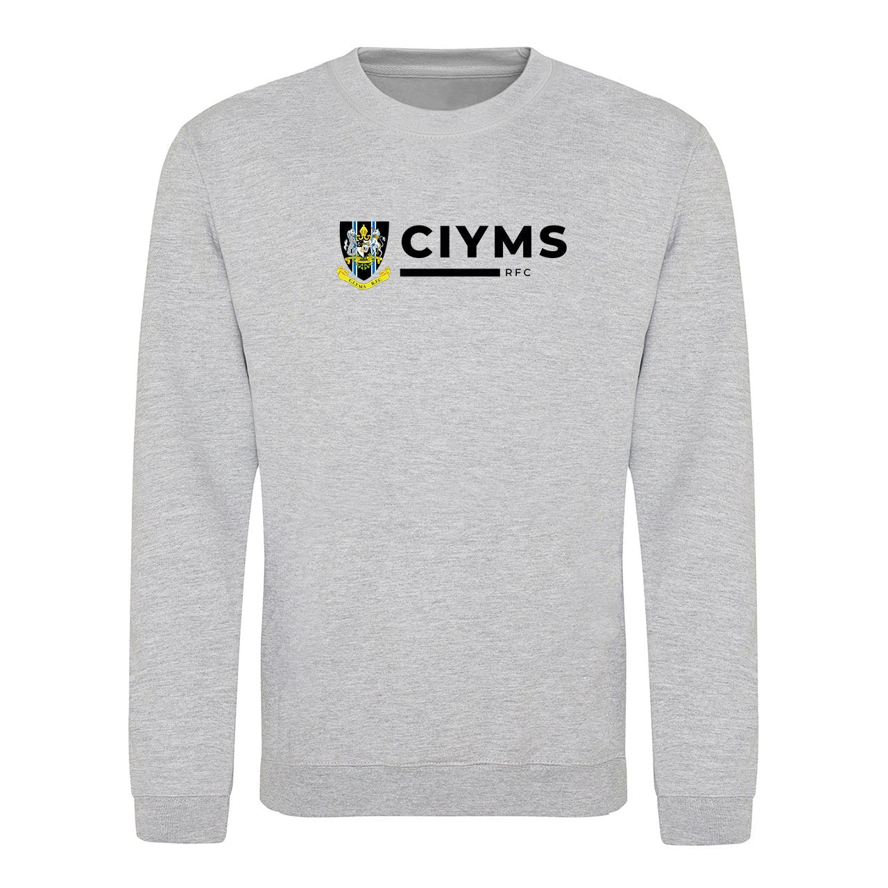 CIYMS Rugby Club - Grey CIYMS Sweatshirt - Stash Inc. - Stash Shop