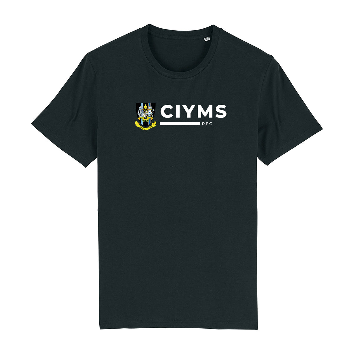 CIYMS Rugby Club - Junior Cotton CIYMS Tee Black - Stash Inc. - Stash Shop