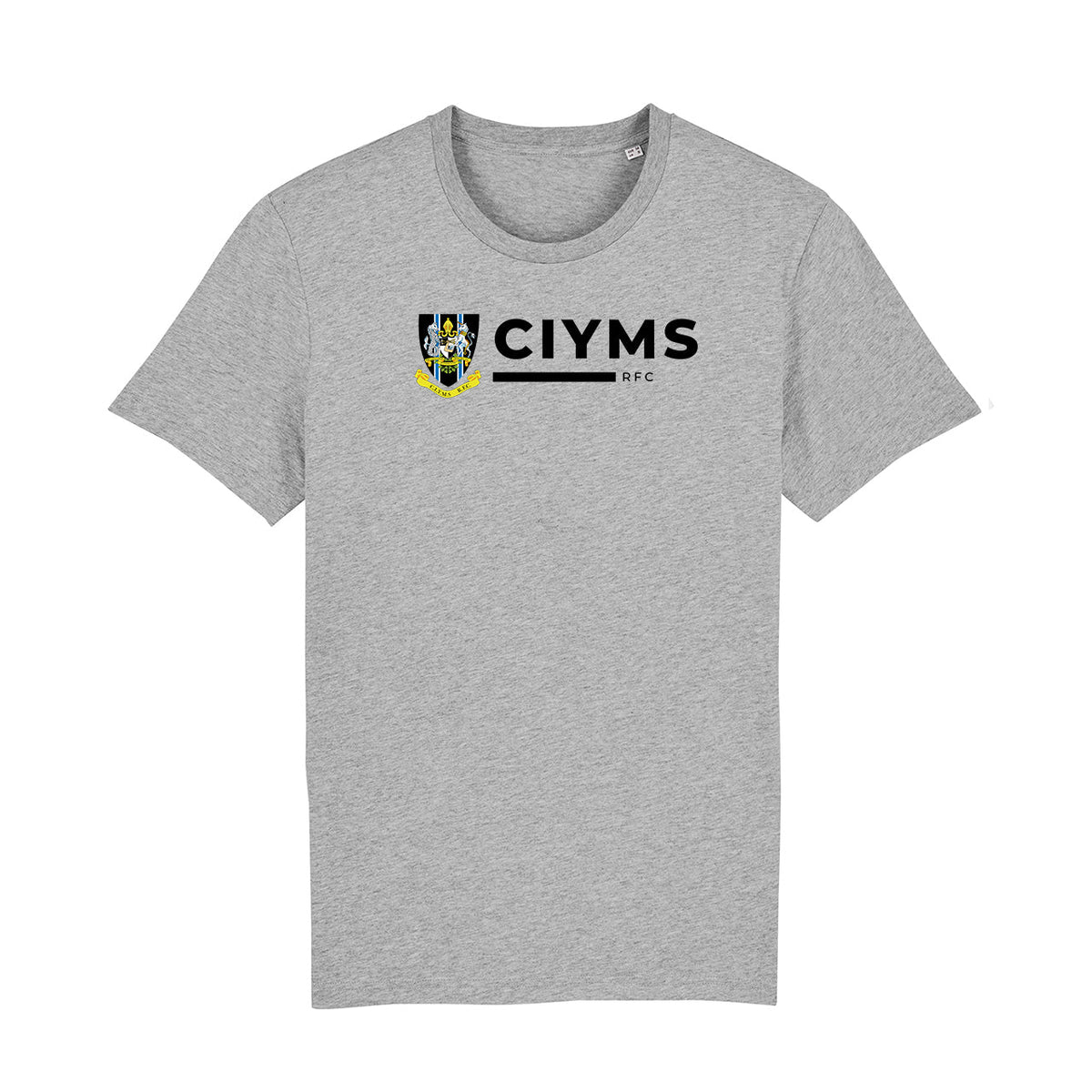 CIYMS Rugby Club - Junior Cotton CIYMS Tee Grey - Stash Inc. - Stash Shop