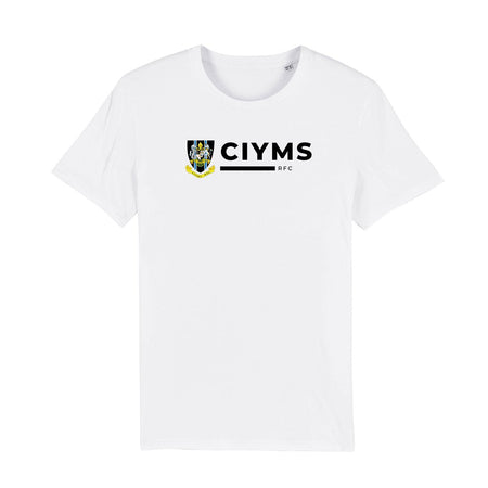 CIYMS Rugby Club - Junior Cotton CIYMS Tee White - Stash Inc. - Stash Shop