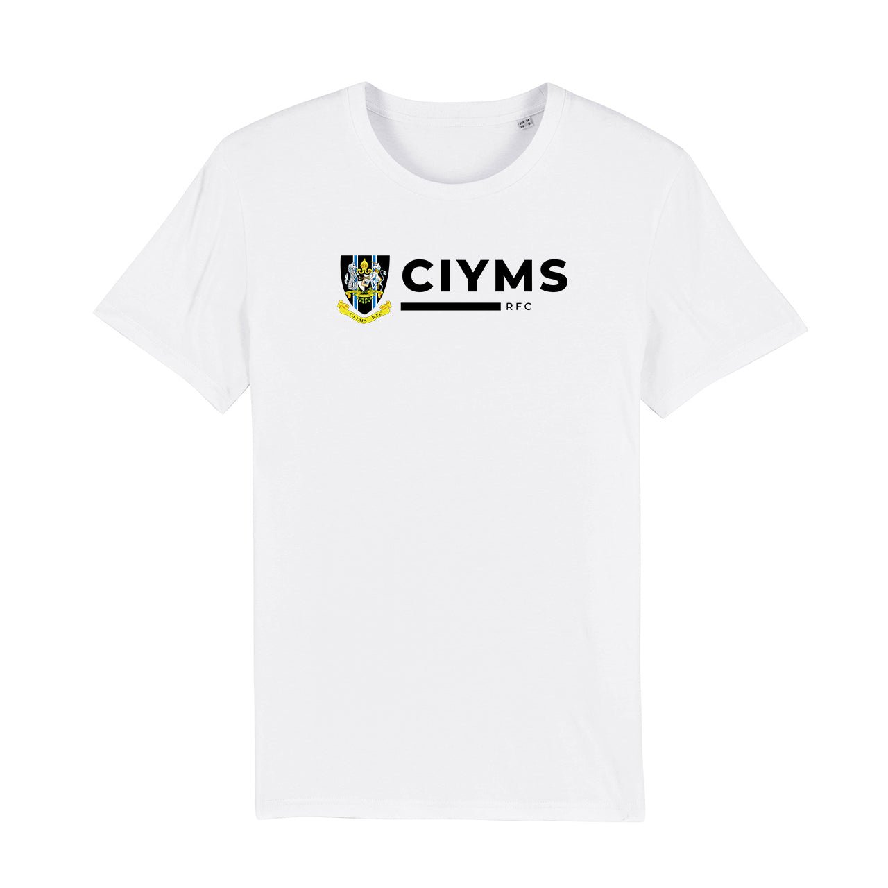 CIYMS Rugby Club - Junior Cotton CIYMS Tee White - Stash Inc. - Stash Shop