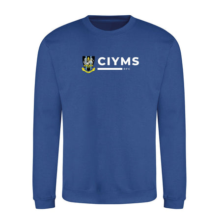 CIYMS Rugby Club - Royal CIYMS Sweatshirt - Stash Inc. - Stash Shop