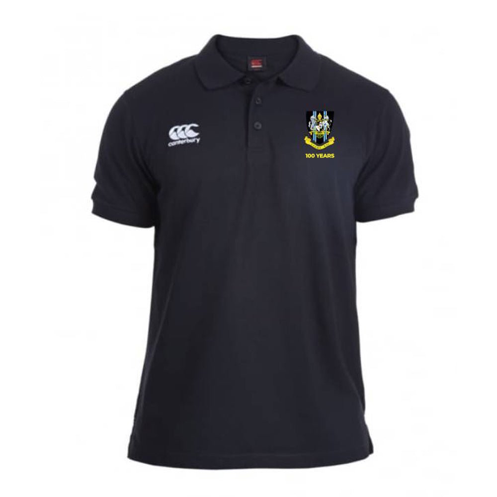 CIYMS Rugby Club - Waimak 100 Year Polo - Black - Canterbury - Stash Shop
