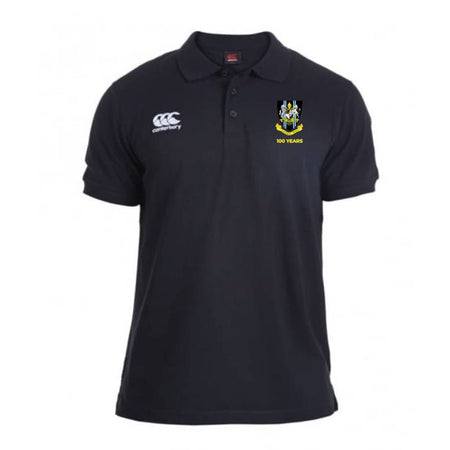 CIYMS Rugby Club - Waimak 100 Year Polo - Black - Canterbury - Stash Shop