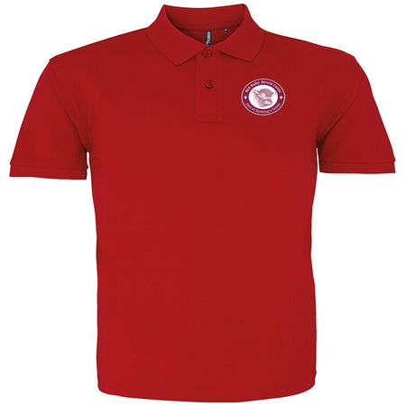 Devon Cattle Breeders Society Ladies Poloshirt - Red - Stash Shop - Stash Shop