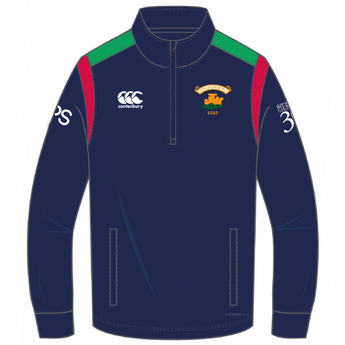 Donaghadee Rugby Club - Custom 1/4 Zip - Canterbury - Stash Shop