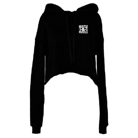 H&M Cropped Hoodie Ladies - Black - Stash Shop - Stash Shop