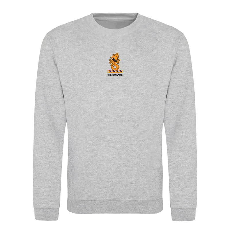 Instonians Hockey Club - Crewneck - Grey - Stash Inc. - Stash Shop
