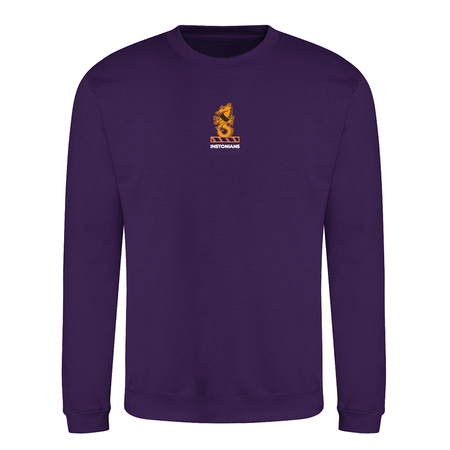 Instonians Hockey Club - Crewneck - Purple - Stash Inc. - Stash Shop