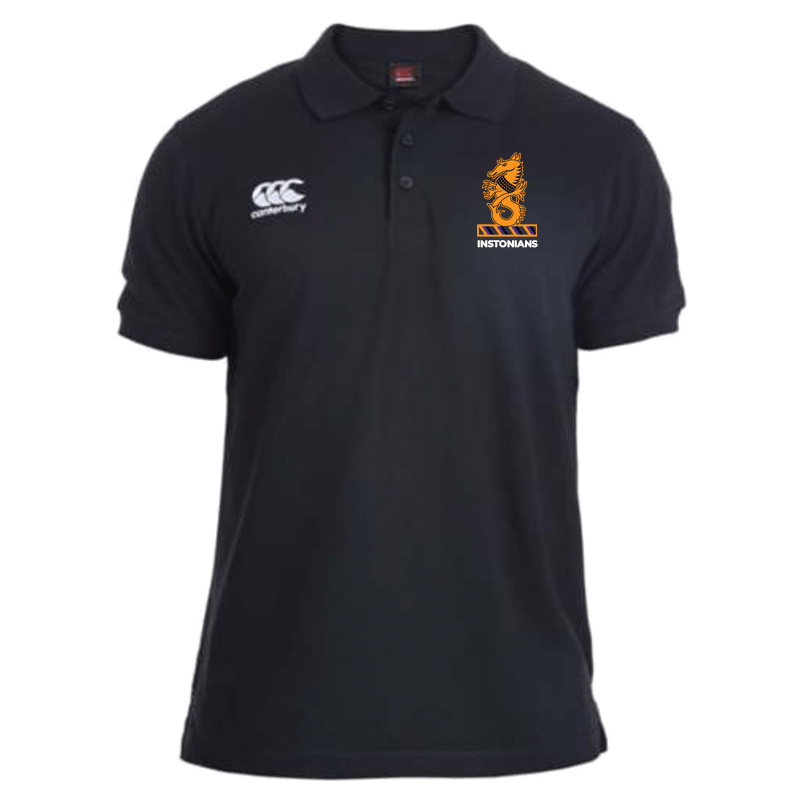 Instonians Hockey Club - Waimak Polo - Black - Canterbury - Stash Shop