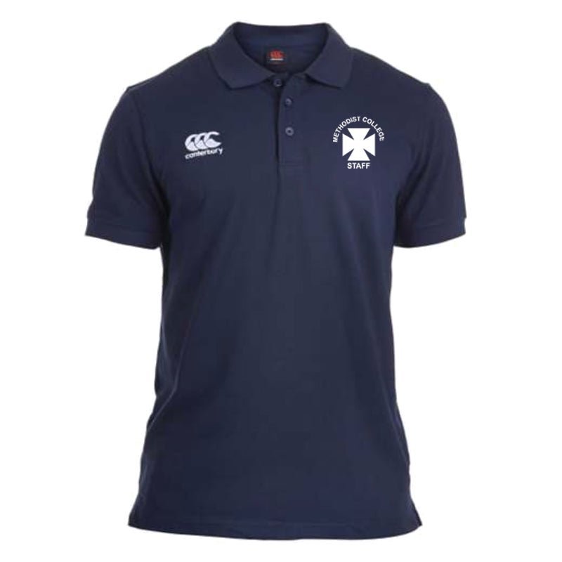 Methodist College Staff Waimak Polo - Mens (Copy) - Canterbury - Stash Shop