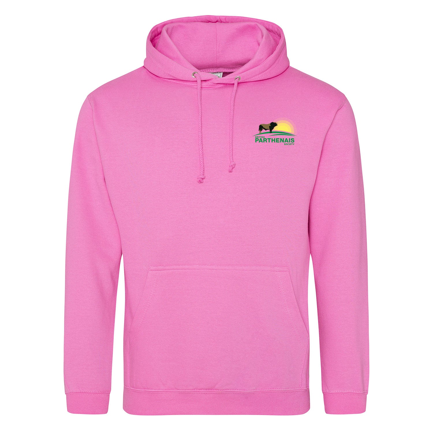 Parthenais Cattle Society Hoodie - Pink - Stash Inc. - Stash Shop