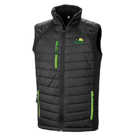 Parthenais Cattle Society Padded Softshell Gilet - Black - Stash Inc. - Stash Shop