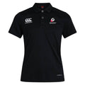 Rainey Rugby Club - Ladies Club Dry Polo - Black - Canterbury - Stash Shop