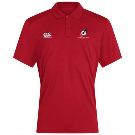 Rainey Rugby Club - Ladies Club Dry Polo - Red - Canterbury - Stash Shop